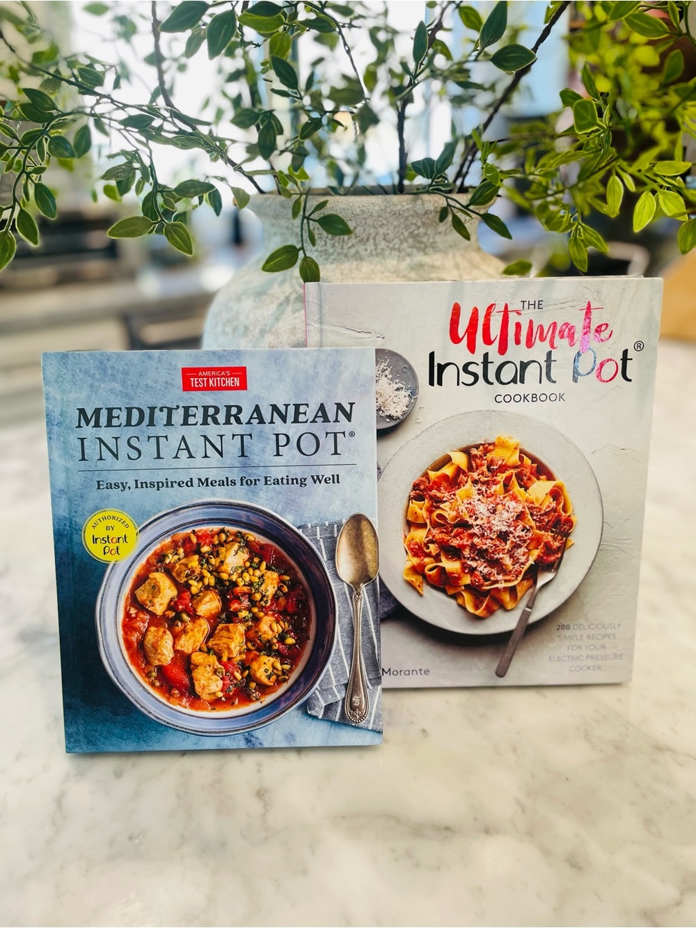 Instant Pot Cookbook Bundle- Ultimate Instant Pot & Mediterranean- Hardcover